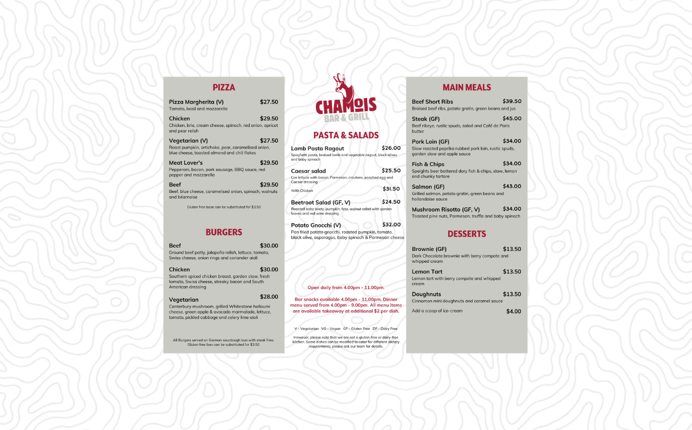 Chamois Bar & Grill Hermitage Hotel