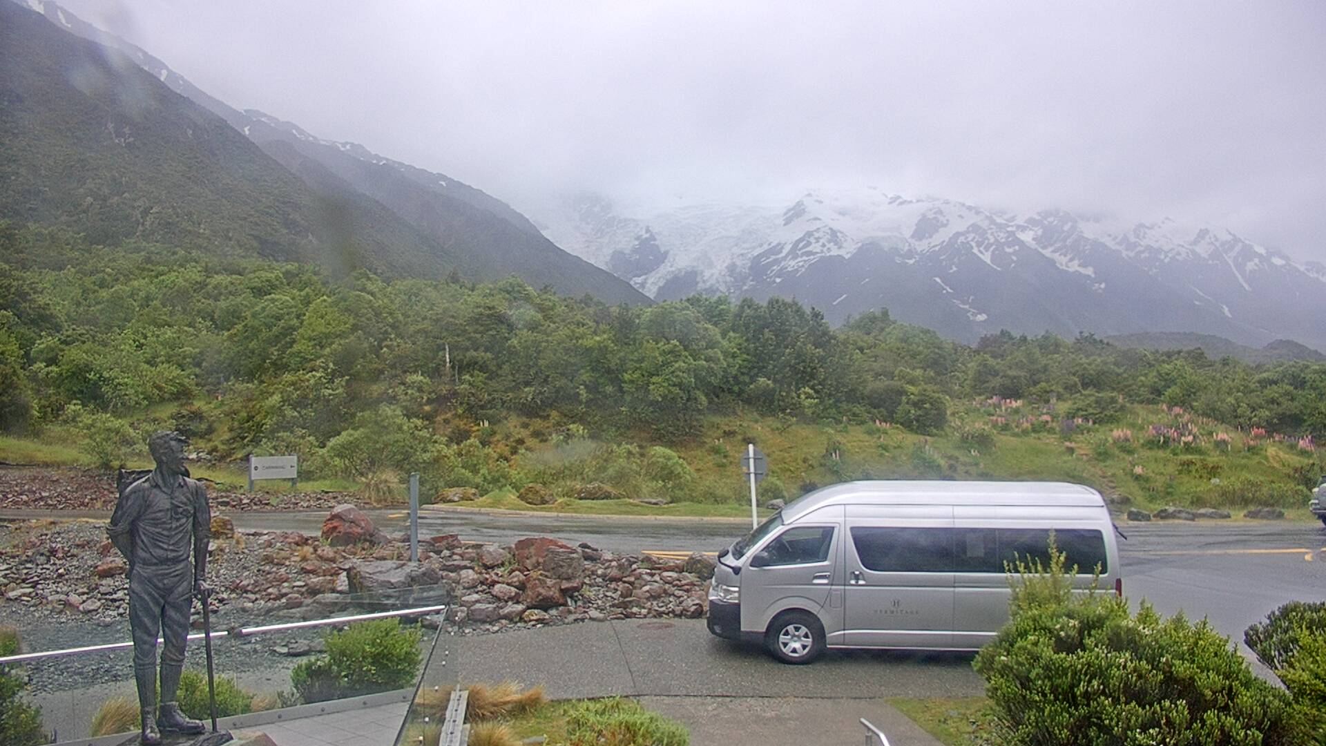 View from Sir Edmund Hillary Café  Webcam