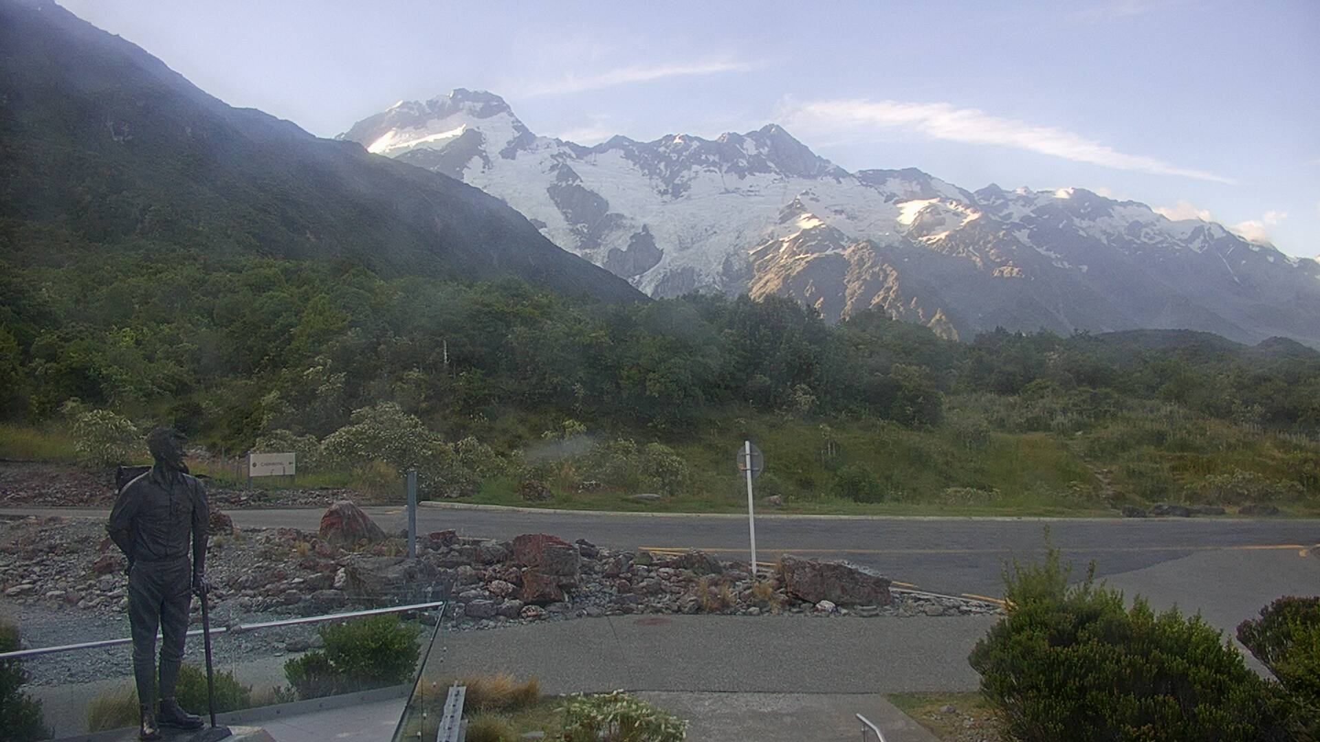 View from Sir Edmund Hillary Café  Webcam